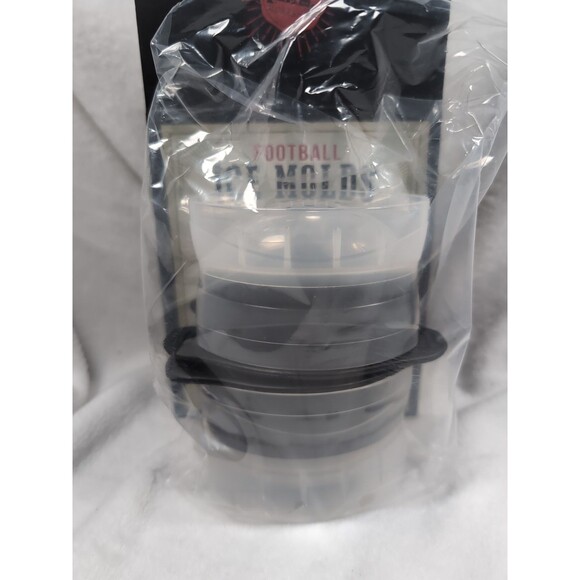 Football Ice Molds 2.5" Set Of 2 THE ORIGINAL FUN WORKSHOP - Picture 4 of 4